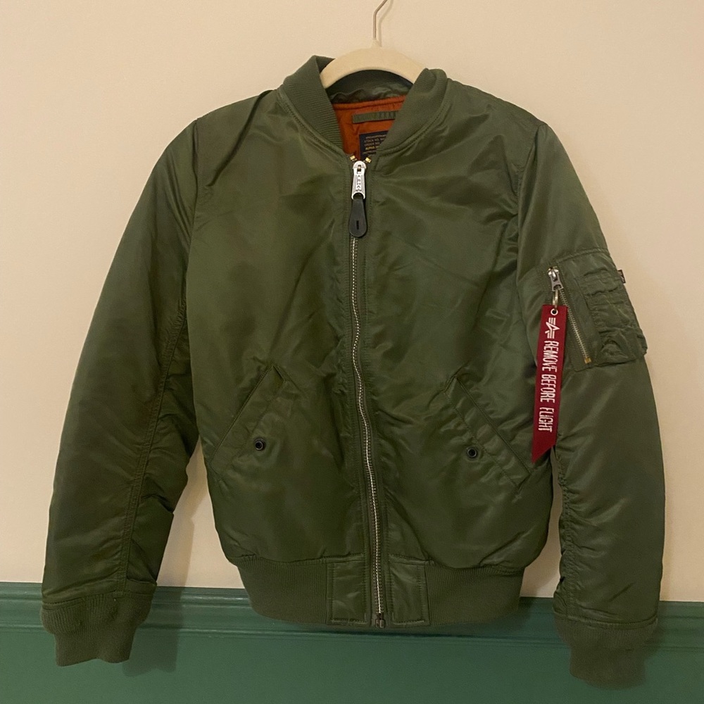 MA-1 Bomber Jacket in Sage